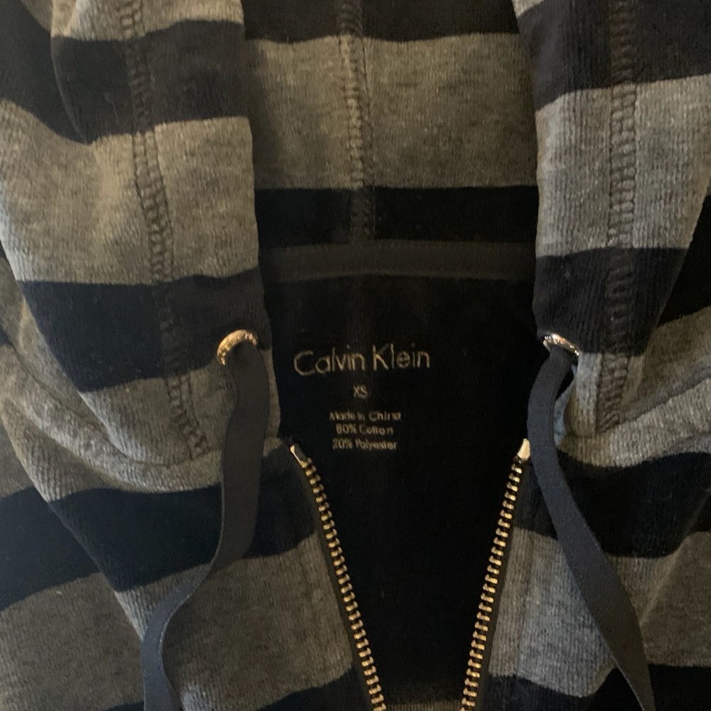Calvin Klein striped women’s jacket